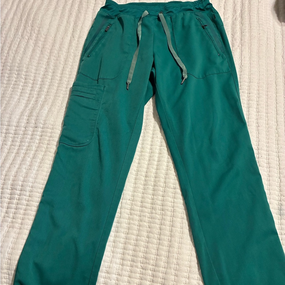 Women's Teal Cargo Pants